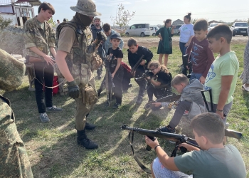 Казачья молодежь провела военно-спортивную игру «Зариница»