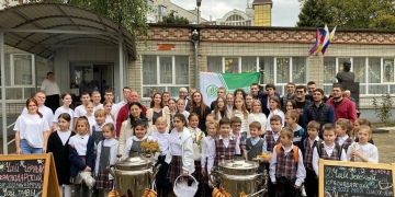 Казачья Сотня КубГАУ провела ярмарку для детей