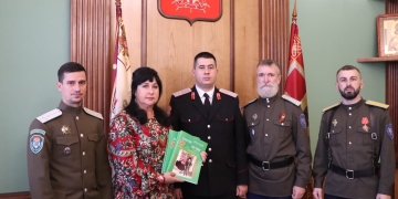 Казаки Уссурийского казачьего войска посетили Краснодар