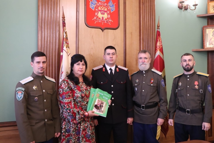 Казаки Уссурийского казачьего войска посетили Краснодар