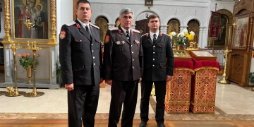 Кубанские казаки посетили церковь в Абхазии