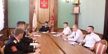 совещание с отделом СМИ, Союза казачьей молодежи Кубани и патриотического воспитания