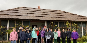 В Брюховецком районе провели экскурсию для казачьей молодежи