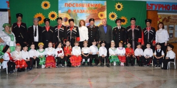 В Тбилисском районе дошкольники пополнили ряды казачат