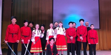 В Усть-Лабинском районе школьников посвятили в казачата