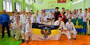 Казачья молодежь приняла участие в соревнованиях по рукопашному бою