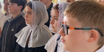 Краснодарские казачата посетили храм