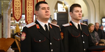 Председатель Союза казачьей молодежи Кубани принял участие в литургии