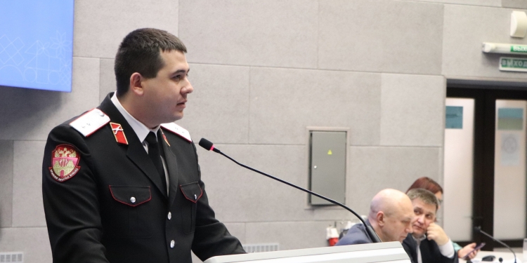 Председатель Союза казачьей молодежи Кубани выступил на заседании по антинаркотическому движению
