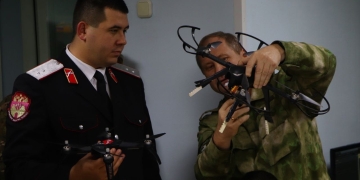 Представители Кубанского казачьего войска посетили казачий кадетский корпус в городе Шахты
