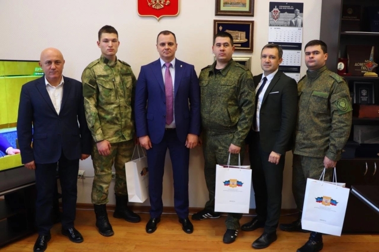 Представители Кубанского казачьего войска встретились с заместителем председателя народного совета ДНР