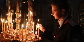 Представители Союза казачьей молодежи Кубани приняли участие в литургии