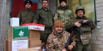 Союз казачьей молодежи Кубани доставил гуманитарную помощь на передовую