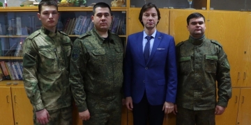 В Донецком национальном университете состоялась встреча с представителями Кубанского казачьего войска