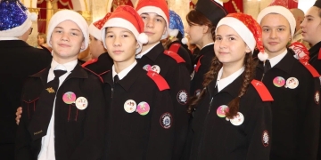 В Краснодаре прошла атаманская новогодняя елка