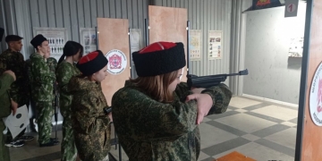 В Щербиновском районе прошли спортивные соревнования среди казачьей молодежи