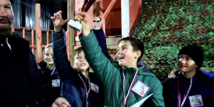 В Темрюке состоялся финал соревнований по лазертагу на кубок атамана