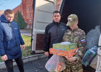 В военный госпиталь Ростова-на-Дону доставили гуманитарную помощь