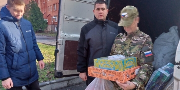 В военный госпиталь Ростова-на-Дону доставили гуманитарную помощь