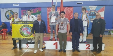 Воспитанники казачьего клуба «Святогор» приняли участие в соревнованиях по армейскому рукопашному бою