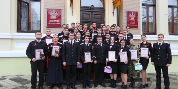 Александр Власов встретился со студентами казачьих групп