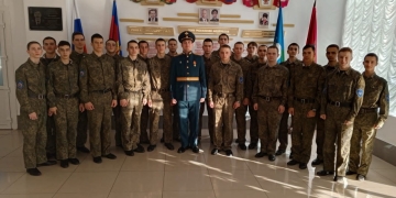 Для кропоткинских кадет провели профориентационную встречу