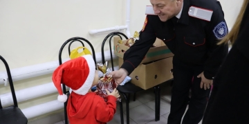 Казачата посетили праздничные мероприятия в честь Рождества Христова