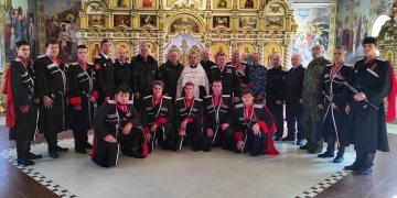 Казачья молодежь Темрюкского района почтила память погибших в годы репрессий казаков