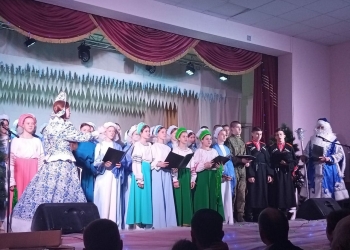 Казачья молодежь Темрюкского района приняла участие в праздничных мероприятиях