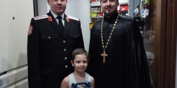 Председатель Союза казачьей молодежи Кубани поздравил семьи участников СВО с новогодними праздниками