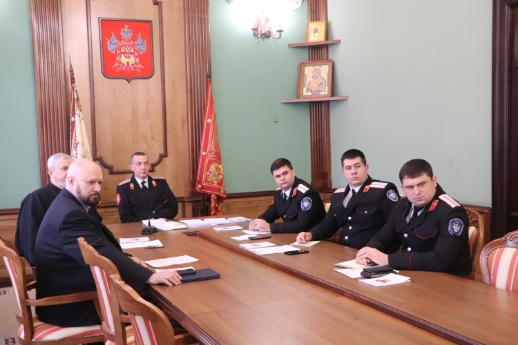Представители Кубанского казачьего войска приняли участие в заседании Всероссийского казачьего общества