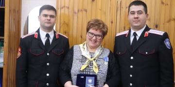 Представители Кубанского казачьего войска вручили награды от атамана Всероссийского казачьего общества