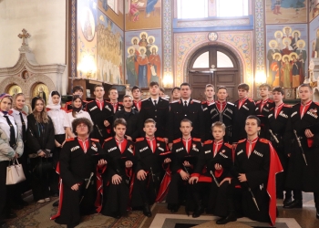 Участники Союза казачьей молодежи Кубани приняли участие в богослужении