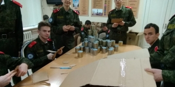 Участники СВО поблагодарили кадет за гуманитарную помощь