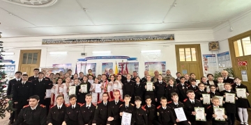 В казачьей школе Динского района подвели итоги за прошедший год