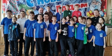 В станице Динской казаки провели патриотическое мероприятие для молодого поколения