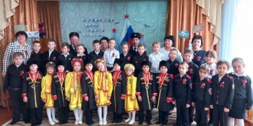 Для казачат провели патриотическое мероприятие
