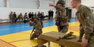 Для молодого поколения Брюховецкого района провели военно-спортивное мероприятие