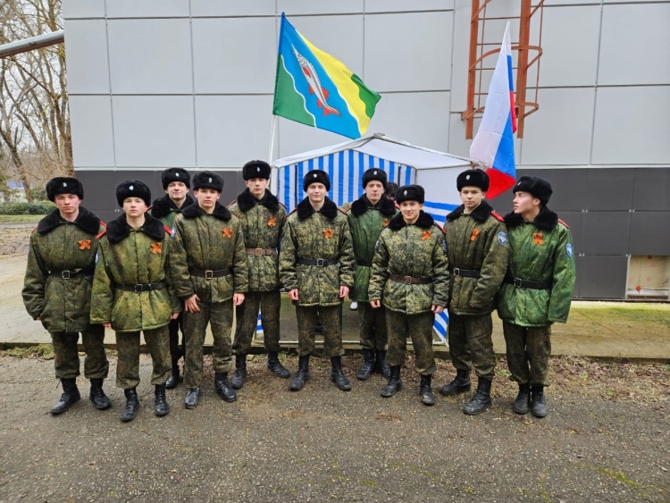 Ейские кадеты приняли участие в военно-патриотической игре