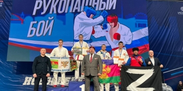 Кадет Тимашевского казачьего кадетского корпуса завоевал «бронзу» на соревнованиях по рукопашному бою