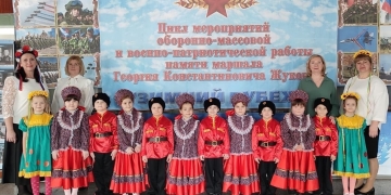 Казачата Ейского района подготовили выступление на фестивале военно-патриотической песни