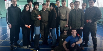 Казачья сотня КубГУ посетила занятие по тактической медицине