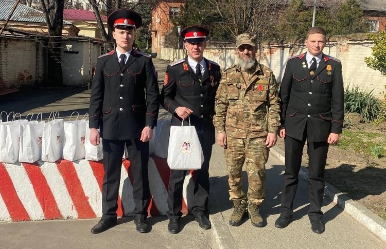 Краевой штаб Союза казачьей молодежи Кубани поздравил военнослужащих с 23 февраля