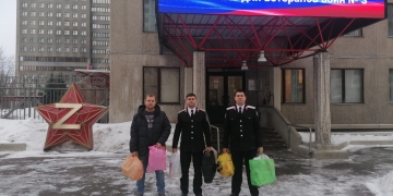 Представители Кубанского казачьего войска передали гуманитарную помощь участникам спецоперации