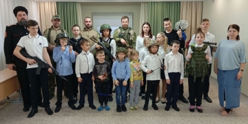 Приморско-Ахтарский страйкбольный казачий клуб «Волкодавы» организовал патриотические мероприятия для молодежи