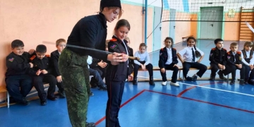 Темрюкским школьникам рассказали о казачестве