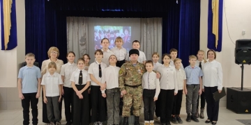 В Абинском районе прошло патриотическое мероприятие для школьников