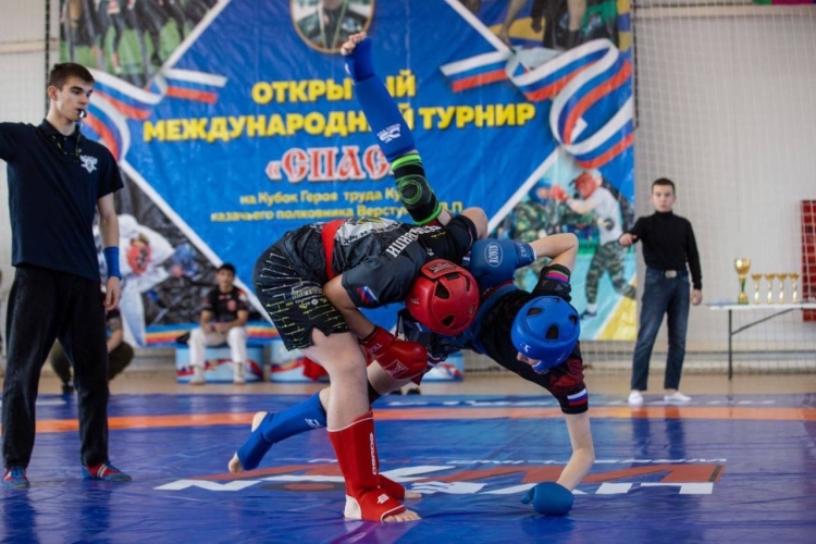 В Анапе прошел XXII международный турнир по казачьему рукопашному бою «Спас»