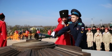 В Динском районе открыли военно-патриотический центр имени генерала армии В.Г. Казанцева