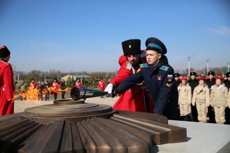 В Динском районе открыли военно-патриотический центр имени генерала армии В.Г. Казанцева